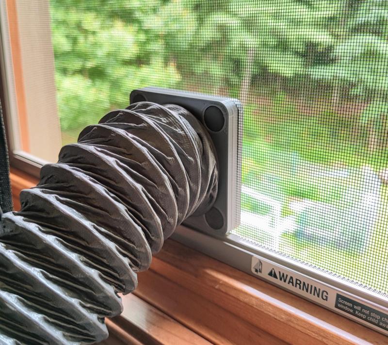 Magnetic Insect Screen Exhaust Vent