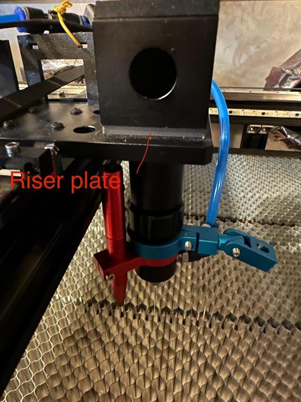 Beam alignment tools for cloudray c-series laser head 25mm (focal lens shaft 24mm)