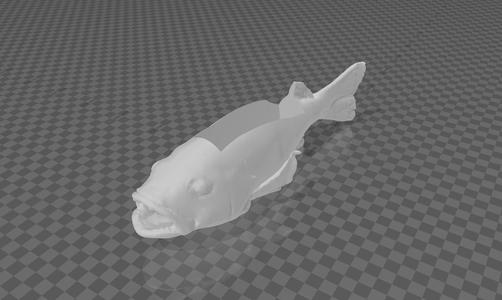 Snapper Fish Business Card Holder