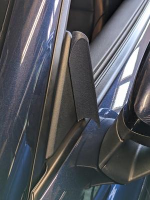 Porsche Wind Deflector Diffuser Anti Buffeting HPDE track day high speed windows down LATEST VERSION