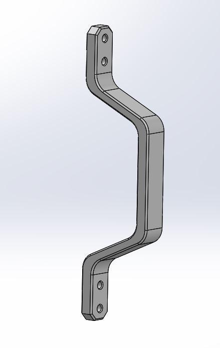 Handle for closet or cabin