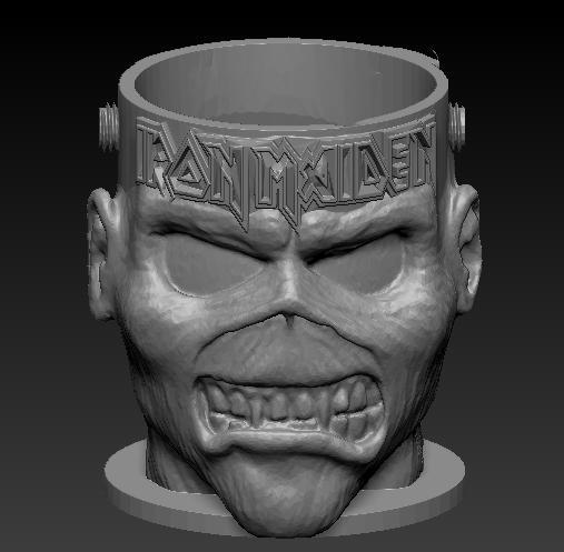 Eddie Iron Maiden Pen holder