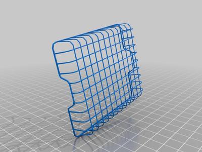 Korb, Gitterkorb, Wireframe, Organizer