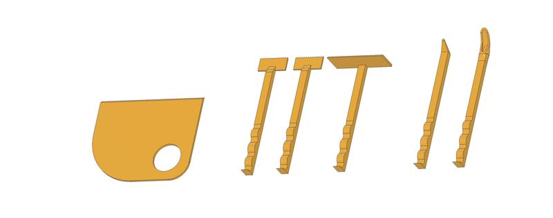 Sand Sculpting Tools