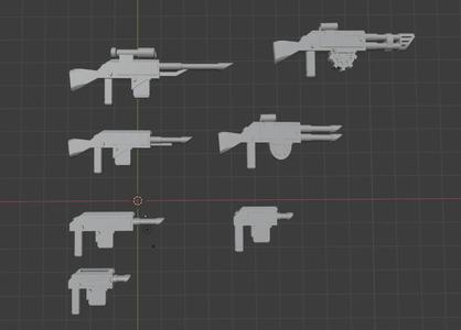 Dummy13 Warhammer40k Lasgun Variants