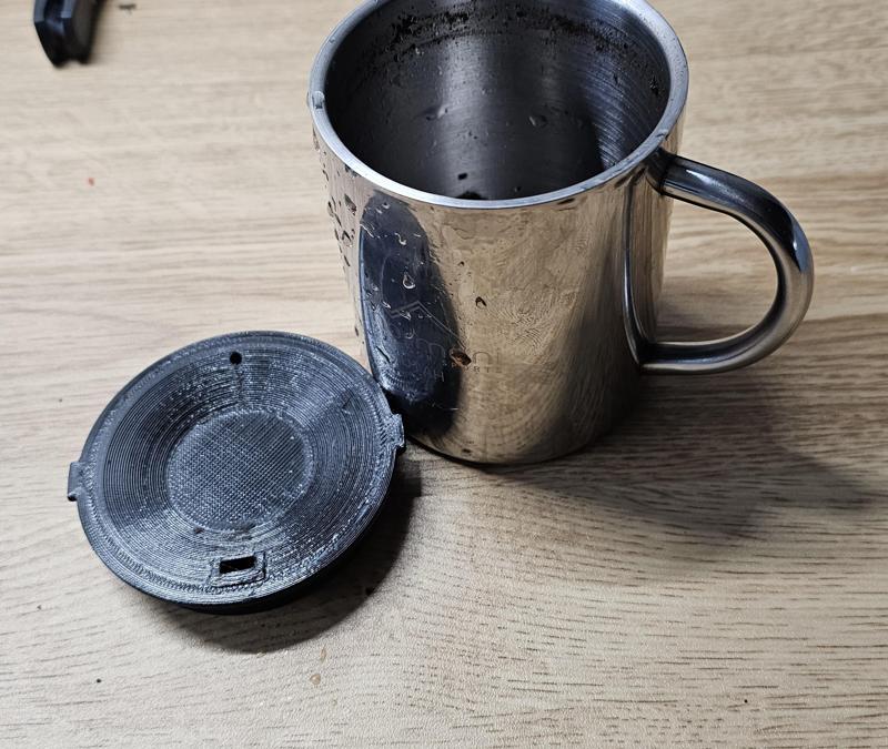 Deckel Tasse für unterwegs