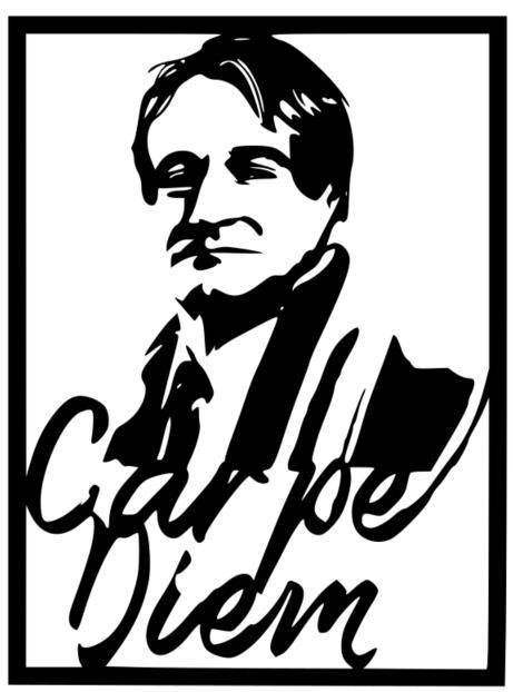 Robin Williams, Carpe Diem Wall Art