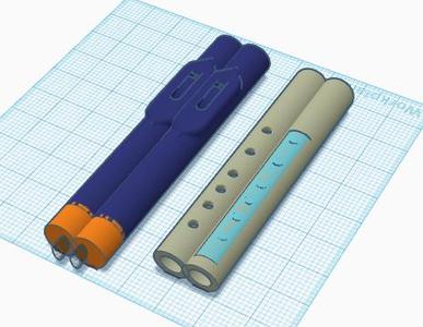 Drone Flute (fully 3d printed, working)