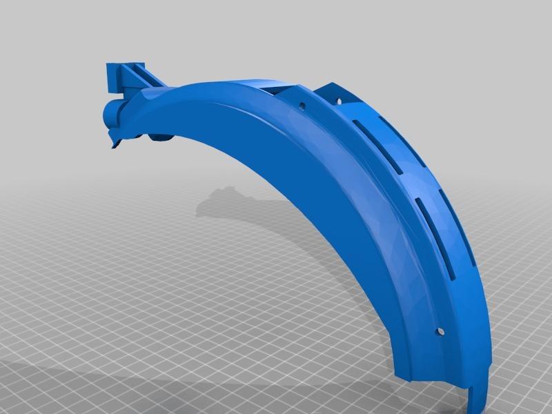 guardabarros con intermitente de kugoo s1