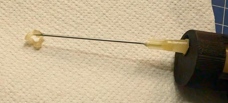 Injextion grease press