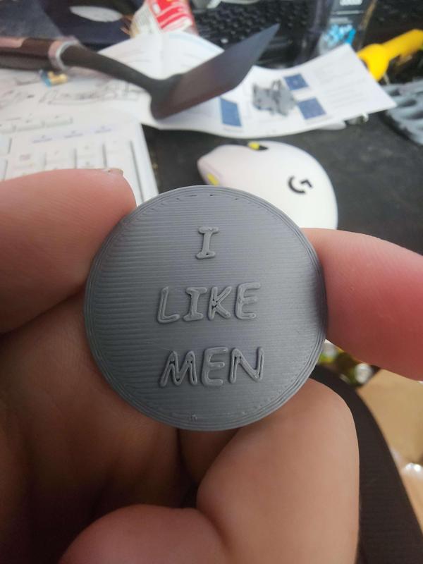 I like men coin