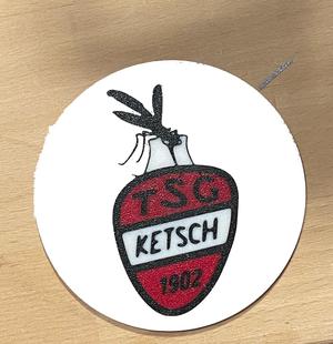 TSG 1902 Ketsch Moskito Logo Untersetzer