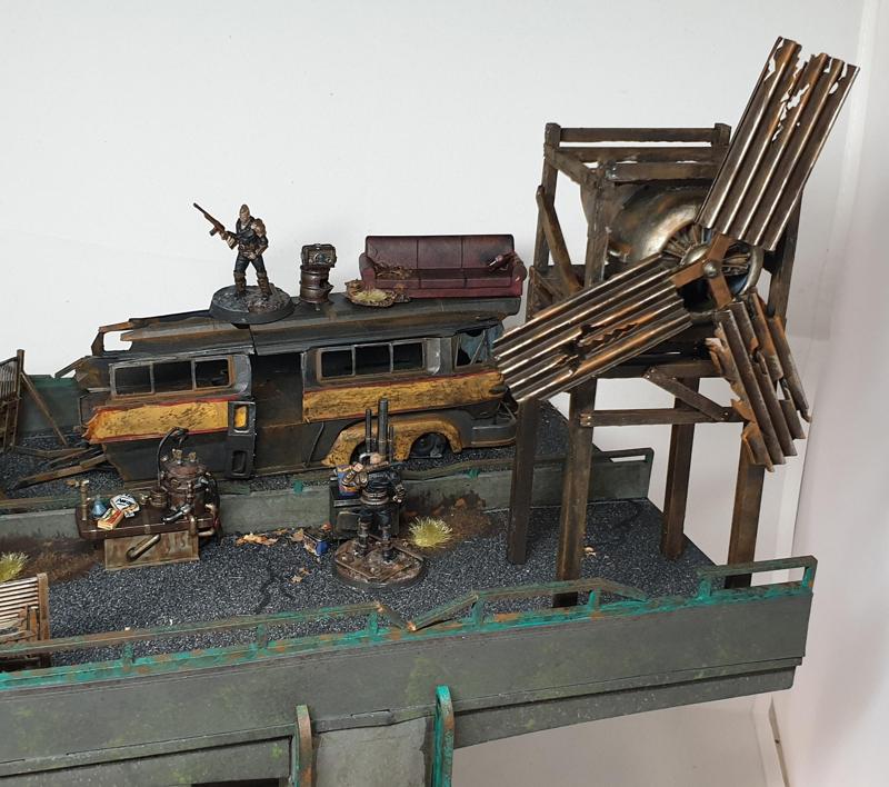 Post apocalyptic wind generator