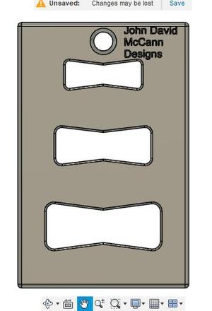 Bowtie Template For woodworking