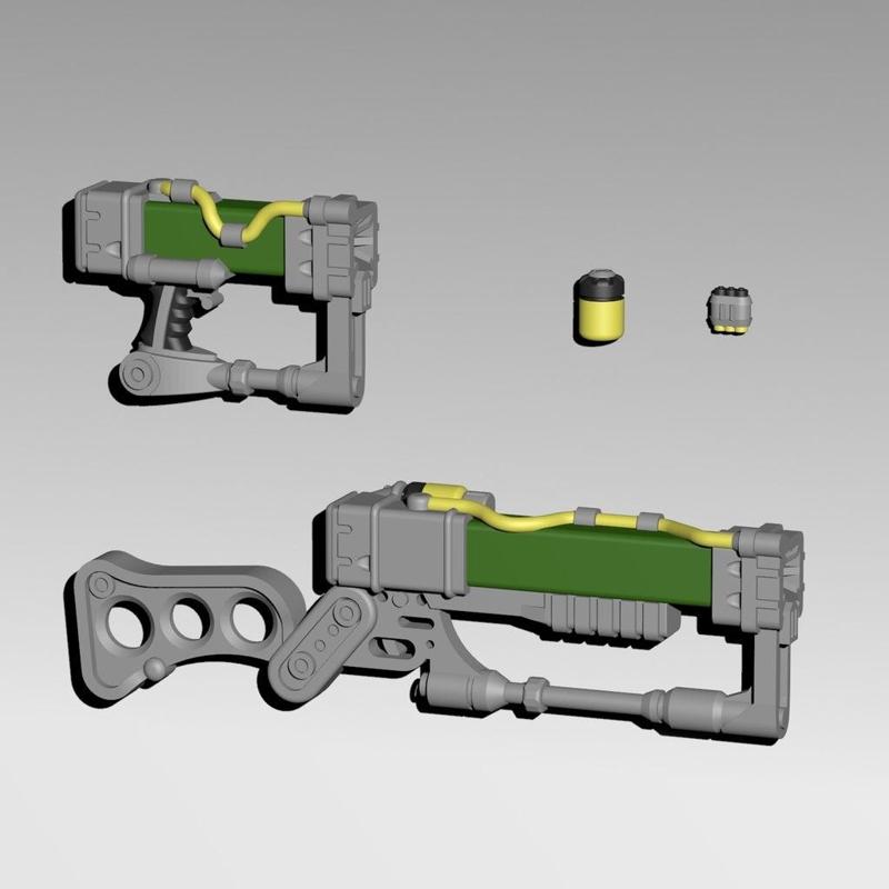 Fallout - Laser Weapons 28mm