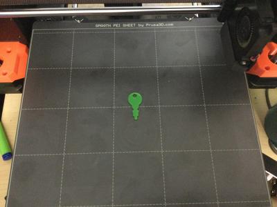 Indak and Honda lawn mower key