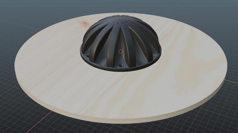 Balance board dome
