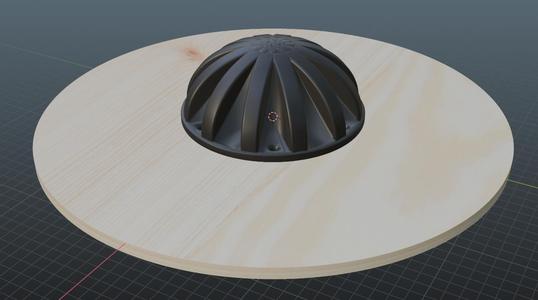 Balance board dome