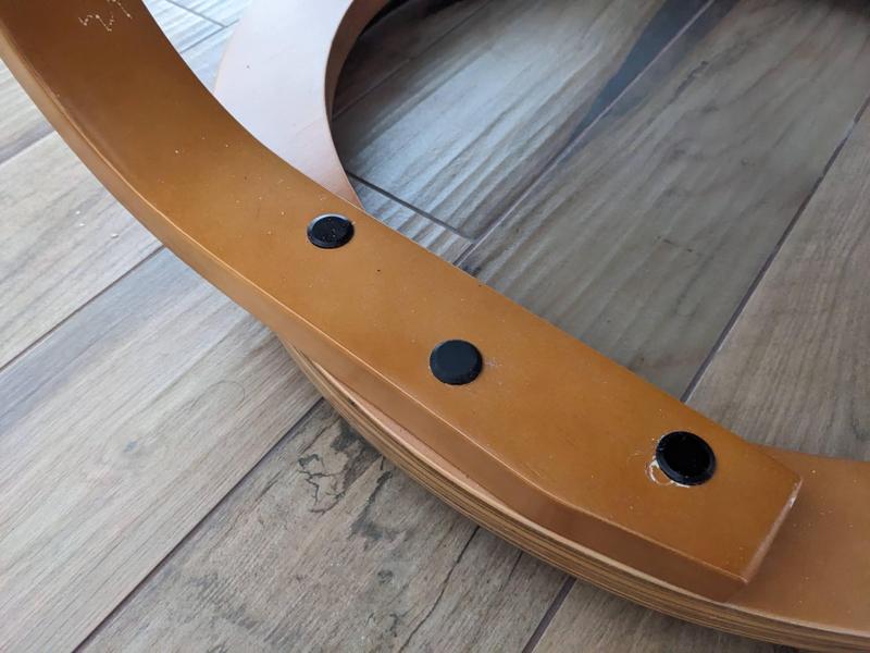 Small plugs for a chair