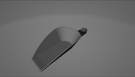 Shovel for fishing bait