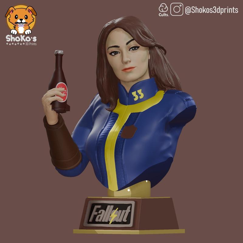 Lucy MacLean Bust Fallout