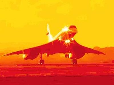 Concorde Sunset Hueforge