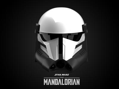 Super Trooper | Beskar Trooper | The Mandalorian helmet