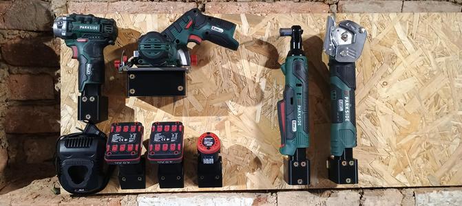 Parkside X12V tools holders