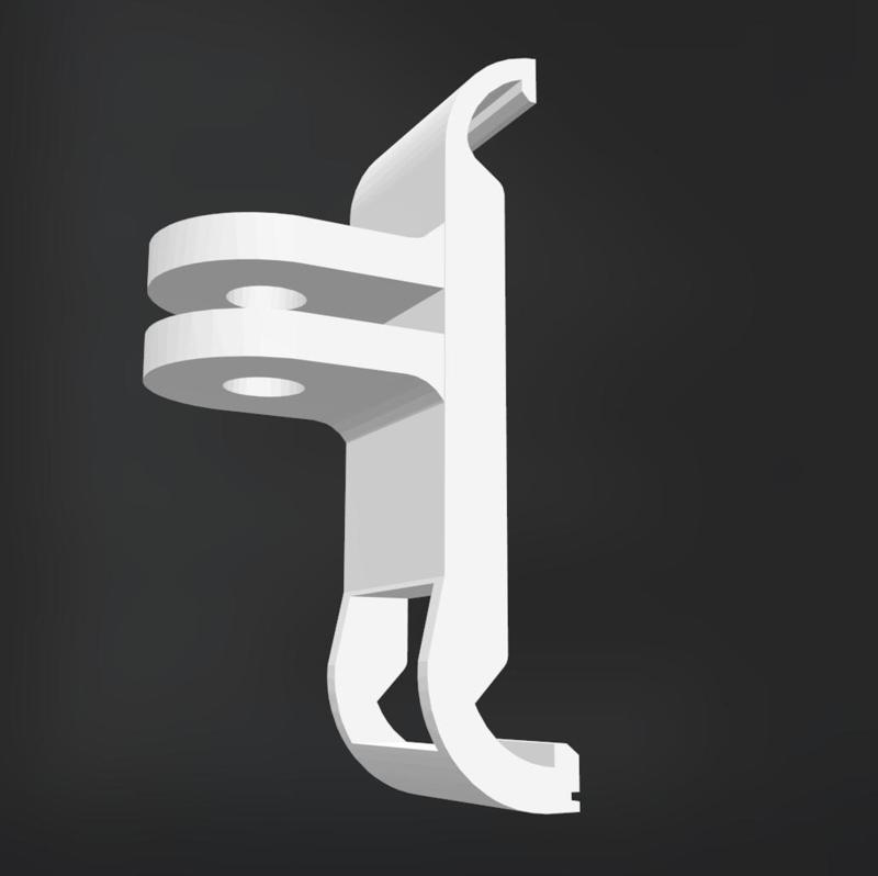 GoPro Vertical Mount with Charging Passthrough Hero 8