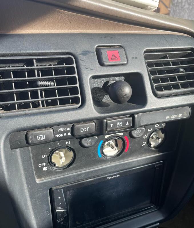 3rd Gen 4Runner Phone Mount Clock Replacement 