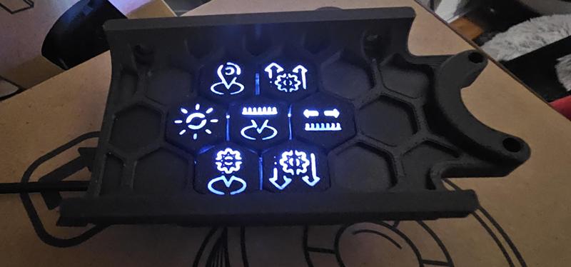 BTT HBB Keyboard skirt for Voron 2.4