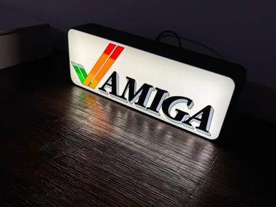 Commodore Amiga - Full Color Logo Light