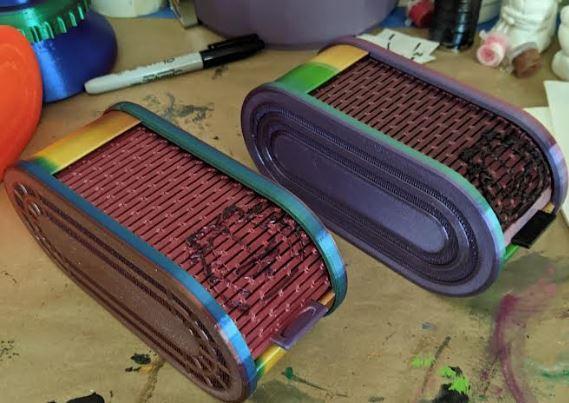 Organizer w Flexible Sliding Door