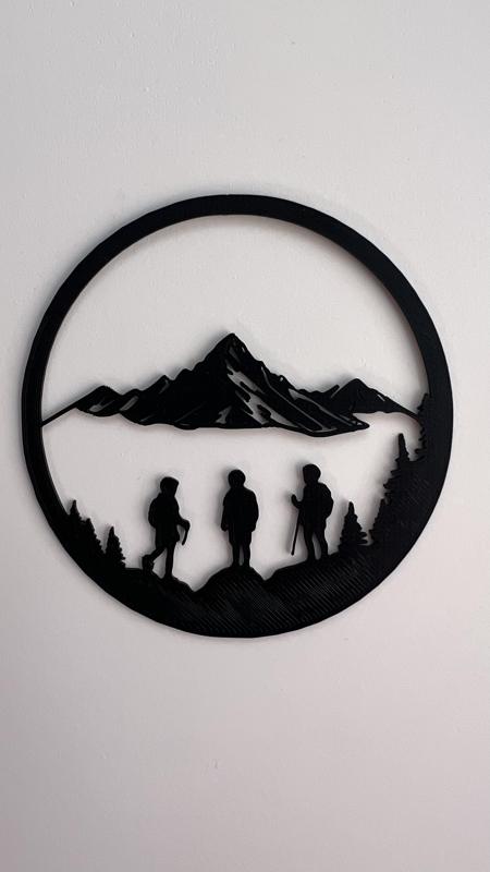 Mountain Panorama Wall Art #1