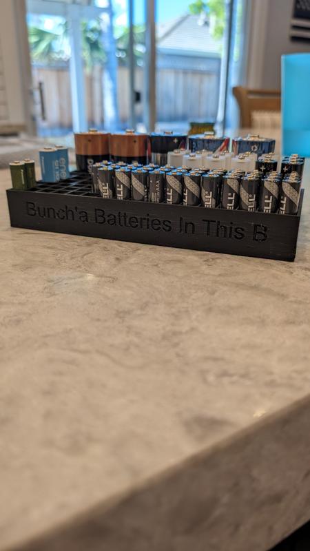 Bunch'a Batteries Organizer