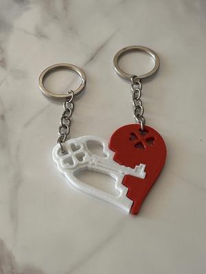 Heart Keychain (Heart Keychain)