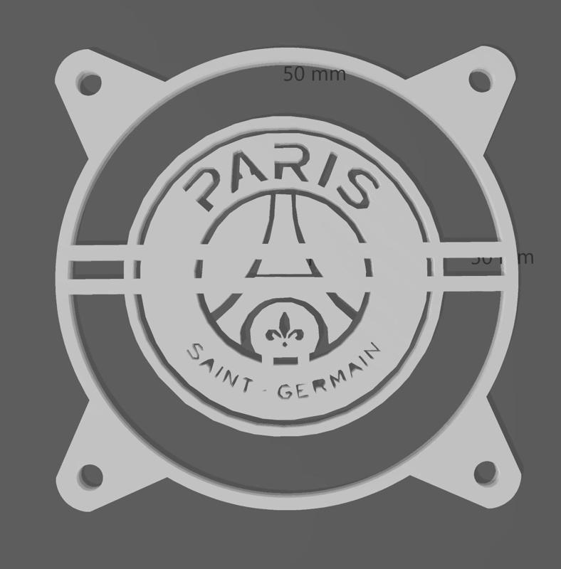 fan grill / fan grille fan CLUB PARIS SAINT GERMAIN