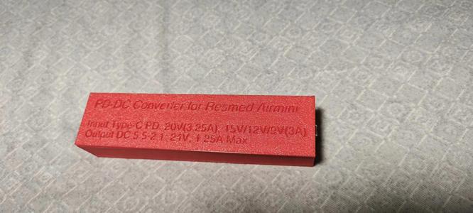 PD - DC Converter for Resmed Airmini