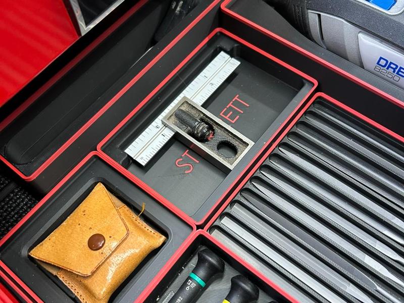 Starrett 4 Inch Double Square Gridfinity Bin
