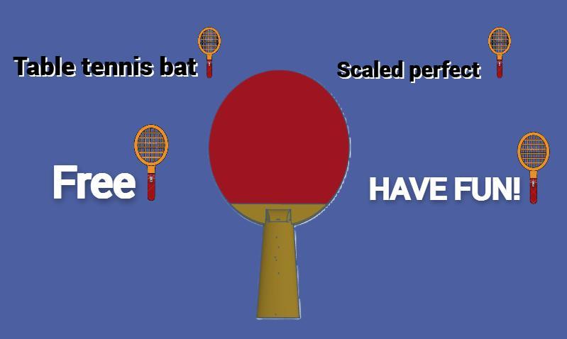 Table tennis bat