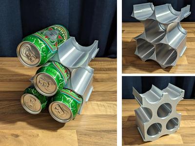 Beer Can Rack - FIVE
