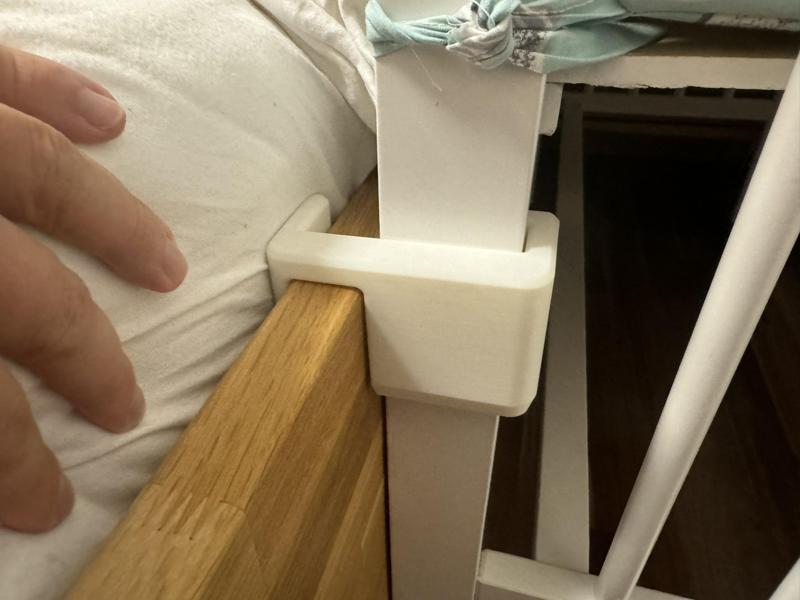 Fillikid Beistellbett Cocon Klemme an Bettrahmen