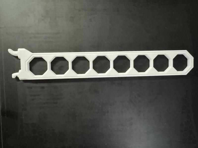 Multiboard Pegboard Click Rail 8 hole