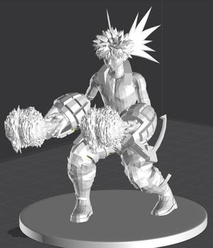 My Hero Acadamia-Bakugou