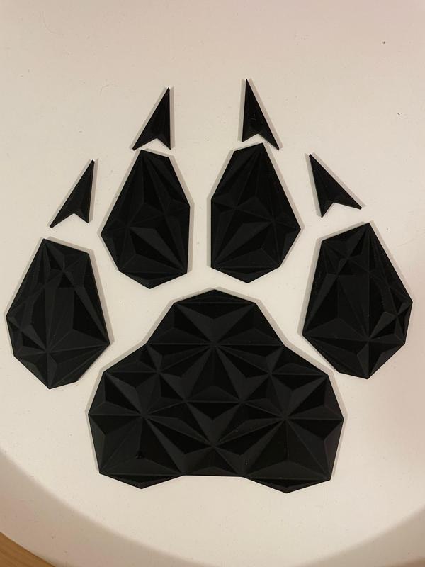 Wolf Paw Wall Art