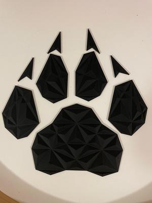 Wolf Paw Wall Art