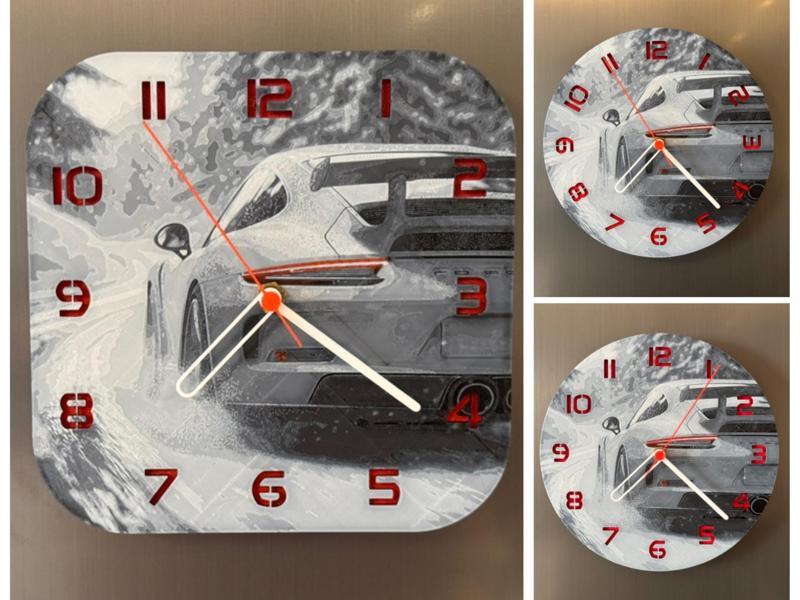 Wall/desk clock Porsche