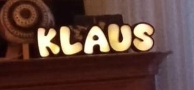 Namenslampe Klaus
