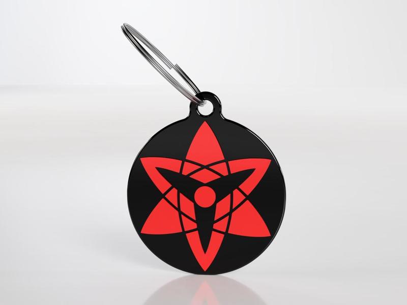 Mangekyou Sharingan Sasuke (Eternal) keychain