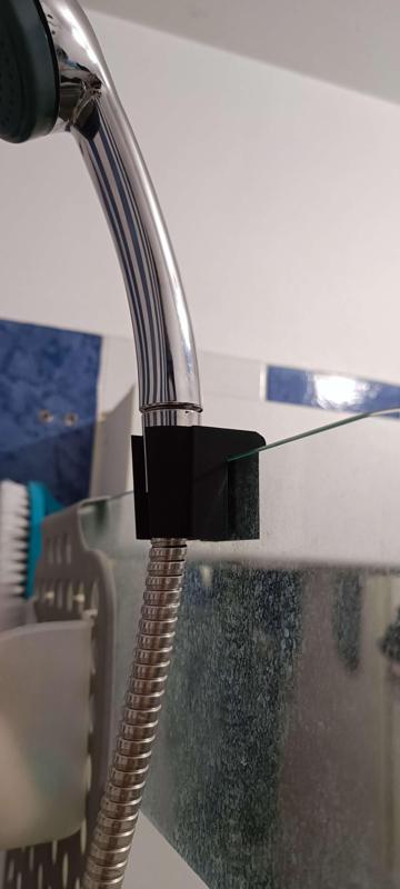 Showerhead Glass Mount